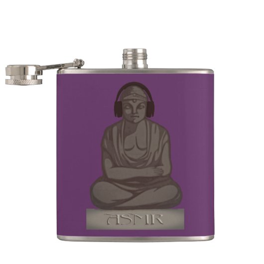 ASMR Buddha Flachmann (Geöffnet)