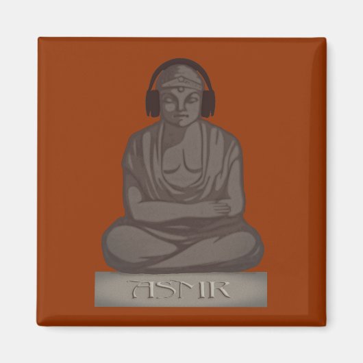 ASMR Buddha Magnet (Vorne)