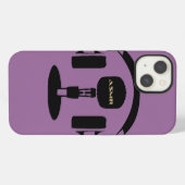 ASMR-Logo iPhone Hülle (Rückseite (Horizontal))