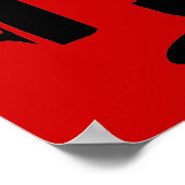 ASMR-Logo Poster (Ecke)