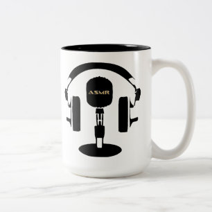 ASMR-Logo Zweifarbige Tasse