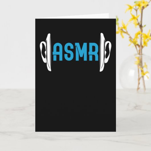 ASMR-Mikrofon Karte (Gelbe Blume)