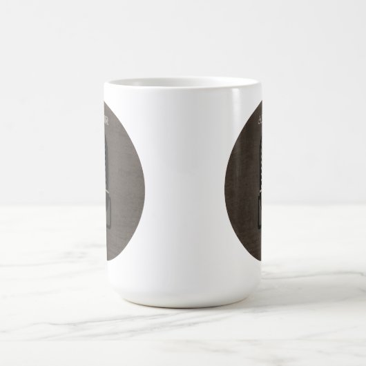 ASMR Retro Mikrofon Kaffeetasse (Mittel)