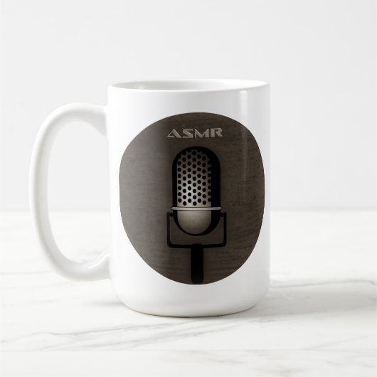 ASMR Retro Mikrofon Kaffeetasse (Links)