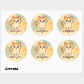 Asnyan | Sakura Cat Sticker – Cute Japanese Style (Blatt)