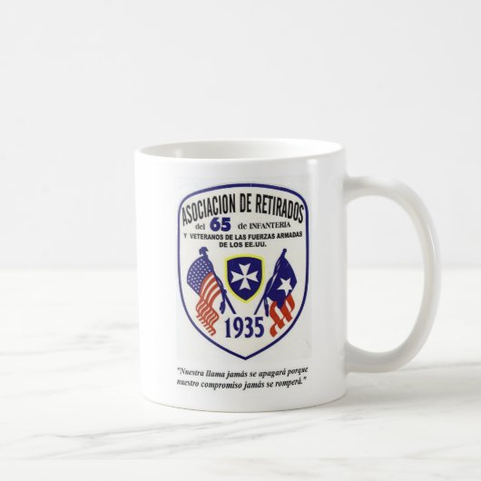 Asoc del 65 de Infanteria Kaffeetasse (Rechts)