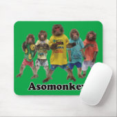 Asomonkey-Maus-Pad. Asomonononkey の ウ ス み ド ん. Mousepad (Mit Mouse)