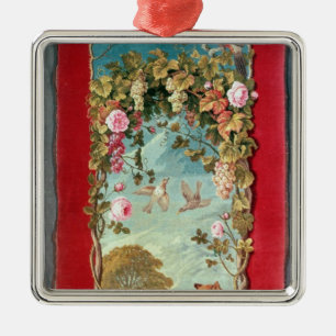 Äsops Fabel der Fox und die Trauben Ornament Aus Metall