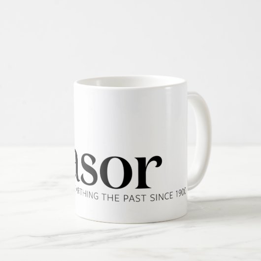 ASOR 11oz Klassiker-Tasse Kaffeetasse (VorderseiteRechts)