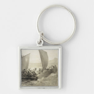 Asow-Kosake-Boarding ein türkischer Seeräuber vo Schlüsselanhänger