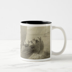 Asow-Kosake-Boarding ein türkischer Seeräuber vo Zweifarbige Tasse