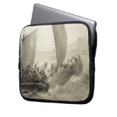 Asow-Kosake-Boarding ein türkischer Seeräuber voll Laptopschutzhülle (Vorderseite Links)