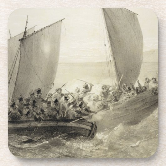 Asow-Kosake-Boarding ein türkischer Seeräuber voll Untersetzer (Vorderseite)