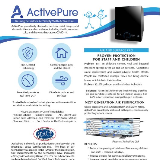 ASP Personalisierter Flyer für Kinderbetreuungszen