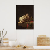 Asparagus - Adriaen van Ostade Kunstposter Poster (Küche)