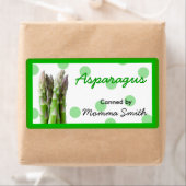 Asparagus Custom Canning Labels (Insitu)