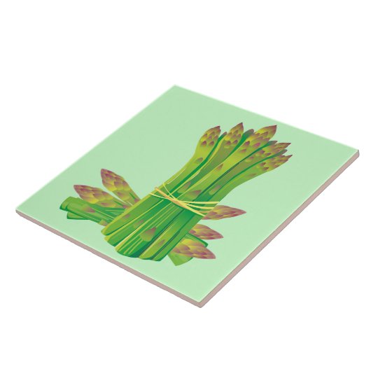 Asparagus Decorative Kitchenette Fliese (Seite)