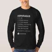 Asparagus Definition: Funny T-Shirt (Vorderseite)