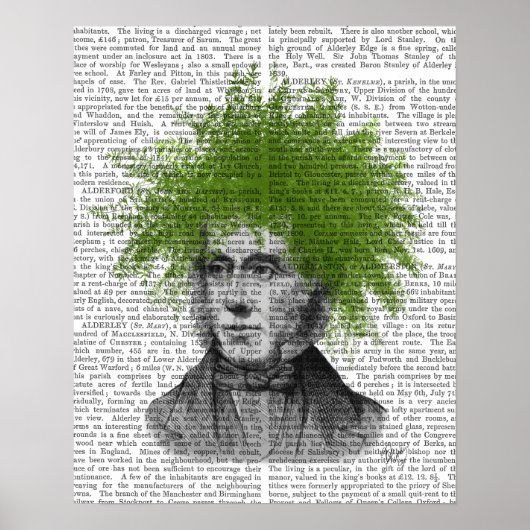 Asparagus Fern Head Pflanzen Head Poster (Vorne)