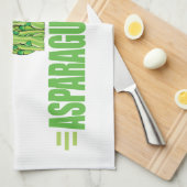 Asparagus Geschirrtuch (Viertel Falte)