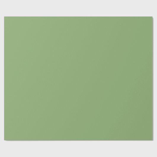 Asparagus Green Geschenkpapier (Flach)