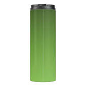 Asparagus green Gift Sport Thermal Tumbler Thermosbecher (Rückseite)