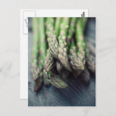 Asparagus Postkarte (Vorne/Hinten)