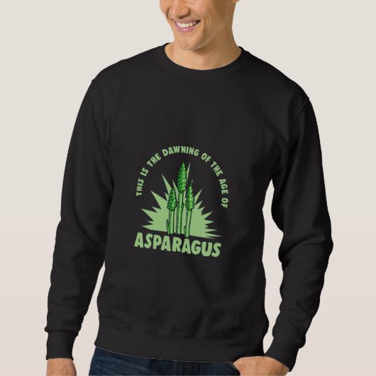 Asparagus Sweatshirt (Vorderseite)