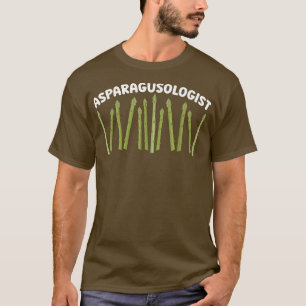 Asparagusologin Asparagus Lover Veganes Gemüse V T-Shirt