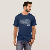 Aspekte des Gottes (von Jaap Sahib) T-Shirt (Vorne ganz)