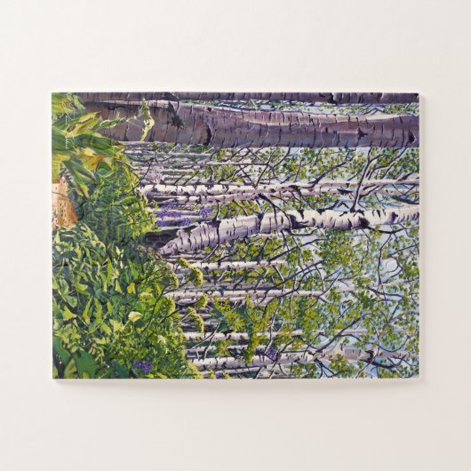 Aspekte im Wald Puzzle (Horizontal)