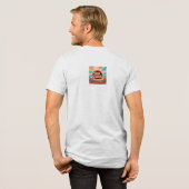 Aspekte von Diwali Tri-Blend Shirt (Rückseite voll)