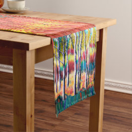 Aspen Abstrakt Tablerunner Kurzer Tischläufer