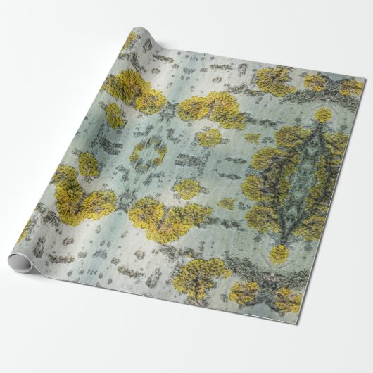 Aspen Bark Texture Geschenkpapier (Ungerollt)