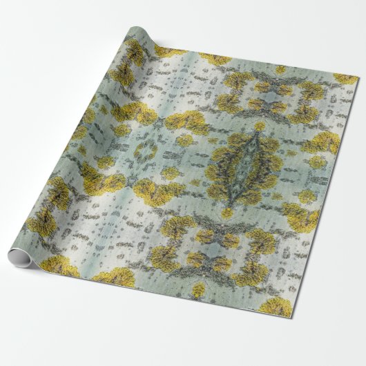 Aspen Bark Texture Geschenkpapier (Ungerollt)