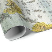 Aspen Bark Texture Geschenkpapier (Rolleneckpunkt)
