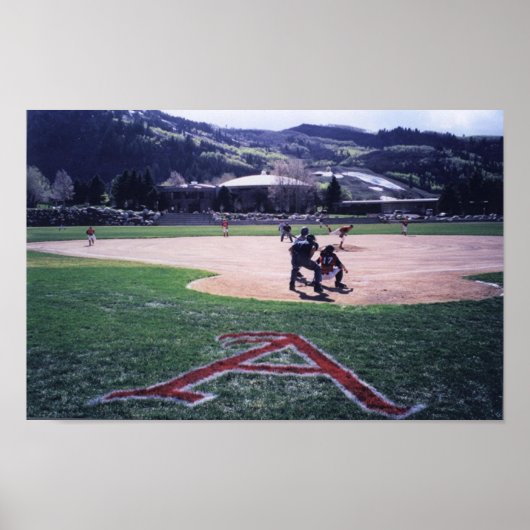 Aspen Baseball Poster (Vorne)