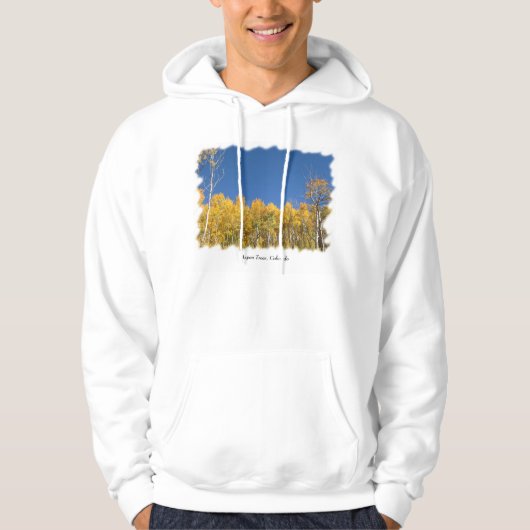 Aspen-Bäume, Colorado Hoodie (Vorderseite)