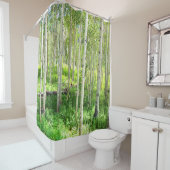 Aspen-Bäume Duschvorhang (Beispiel)
