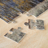 Aspen Bäume mit dem Teton-Gebirge Puzzle (Seite)