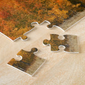 Aspen Bäume mit dem Teton-Gebirge Puzzle (Seite)