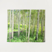 Aspen-Bäume Wandteppich (Vorderseite (Horizontal))