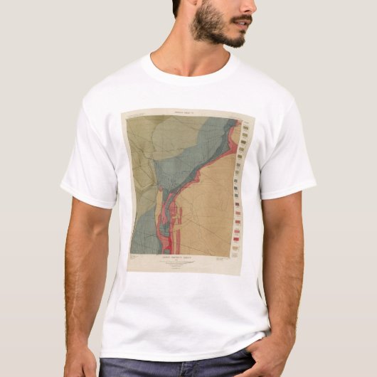 Aspen-Bezirks-Blatt T-Shirt (Vorderseite)