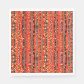 Aspen Birch Tree Waldmuster Serviette (Vorderseite)