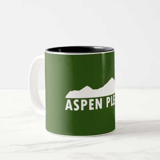 Aspen bitte zweifarbige tasse (Vorderseite Links)