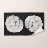 Aspen-Blatt-Skelett 1 Badhandtuch Set (Handtuch)