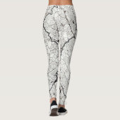 Aspen-Blatt-Skelett 1 Leggings (Rückseite)