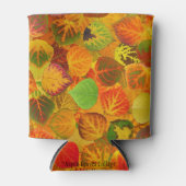 Aspen Blätter Collage Solid Medley 1 Dosenkühler (Vorderseite)