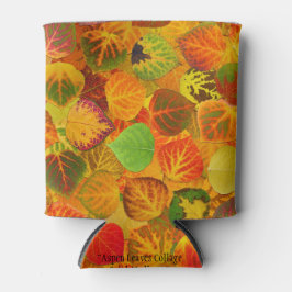 Aspen Blätter Collage Solid Medley 1 Dosenkühler