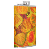 Aspen Blätter Collage Solid Medley 1 Flachmann (Rechts)